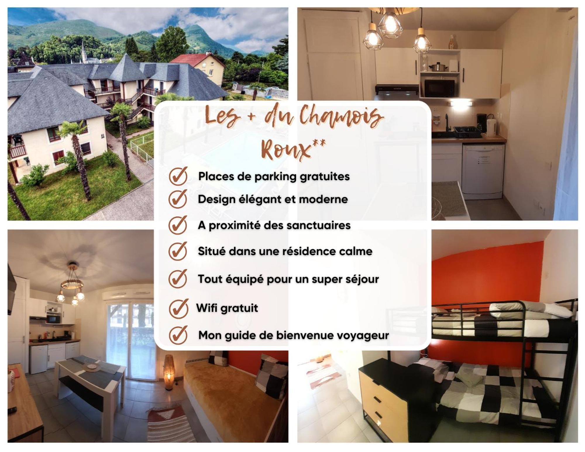 Appartement Du Chamois Roux, Dans Residence De Tourisme 3 Etoiles Лурд Экстерьер фото